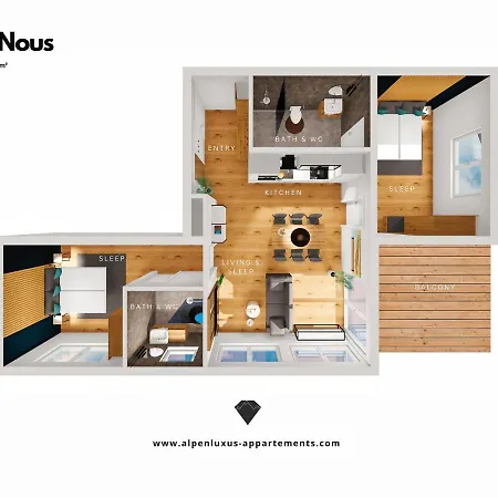 Chez Nous By Alpenluxus Apartment